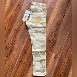 Girls Camo Leggings NWT